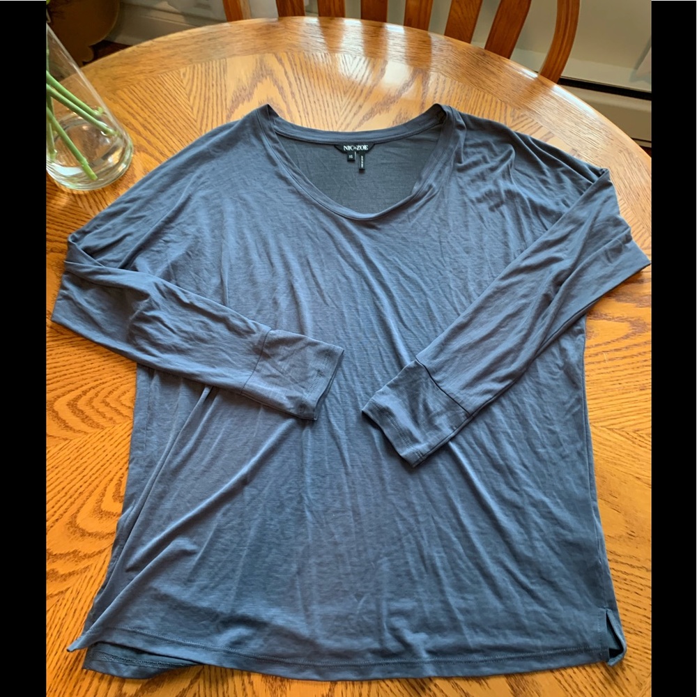 NIC+ZOE SUPER SOFT TEE SHIRT SZ XS LIKE NEW